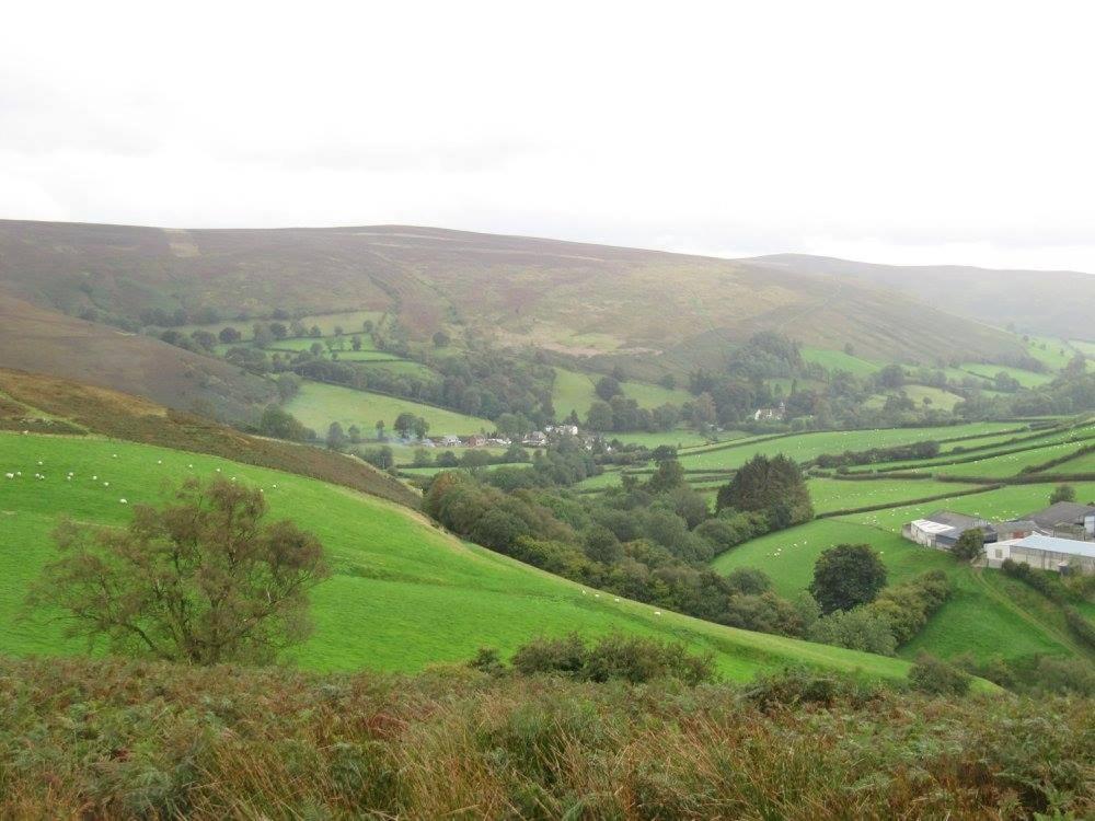 Nant-Y-Glyn Villa Ландриндод Уелс Екстериор снимка
